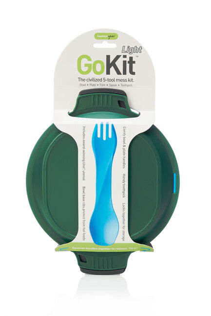 Humangear GoKit Lunch Container, Charcoal-Green Basic
