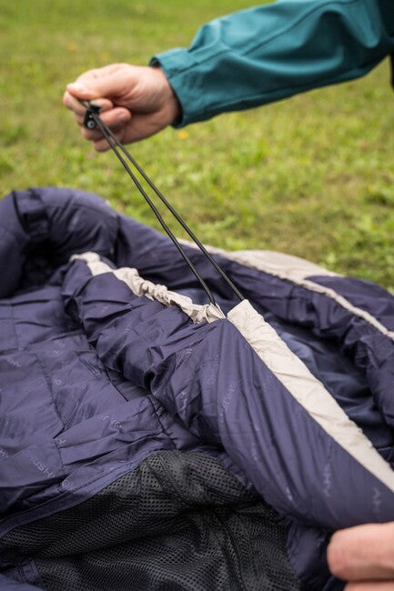 HUSKY Ember Synthetic Three-Season Sleeping Bag -15°C, Navy Blue/Grey