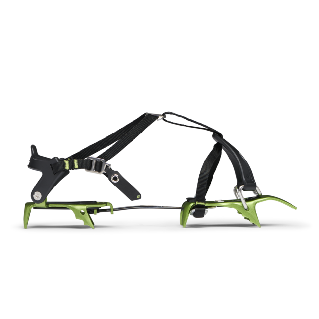 Black Diamond Neve Strap Crampons, Envy Green