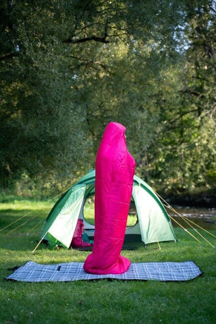 HUSKY Ladies Majesty -10°C Synthetic Three-Season Women's Sleeping Bag, Pink