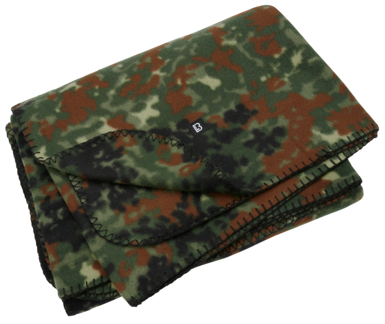 Brandit Fleece Blanket 135 x 175 cm, Flecktarn