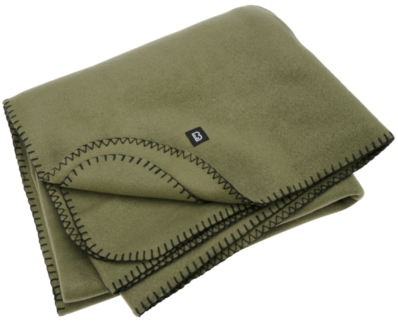 Brandit Fleece Blanket 135 x 175 cm, Olive