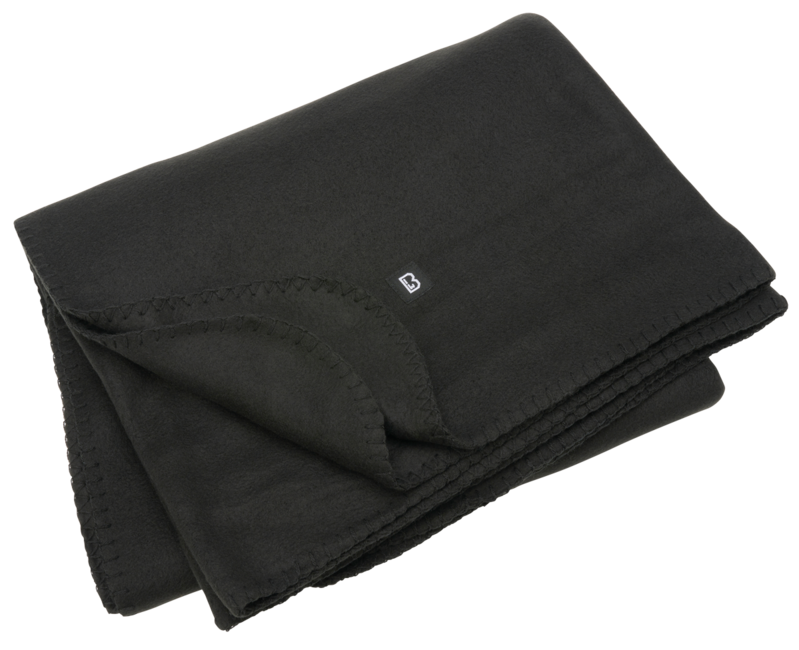 Brandit Fleece Blanket 135 x 175 cm, Black