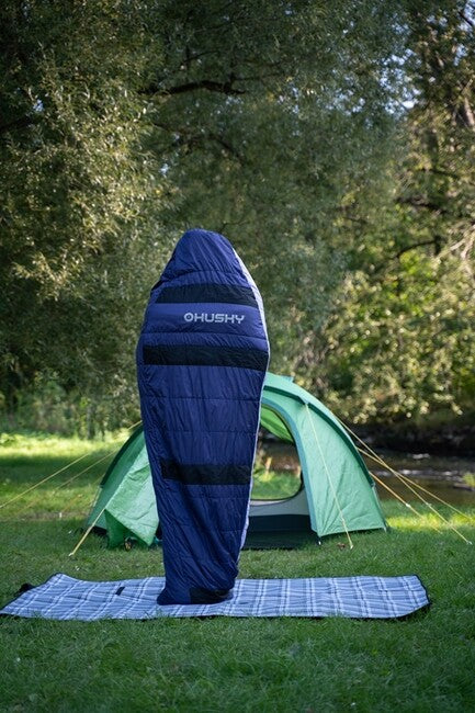 HUSKY Enemy Synthetic Three-Season Sleeping Bag -12, Blue