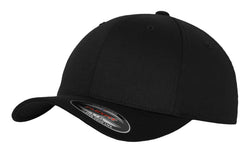 Brandit Flexfit Wooly Combed Cap, Black