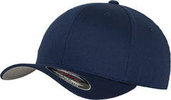 Brandit Flexfit Wooly Combed Cap, Navy Blue