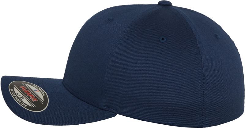 Brandit Flexfit Wooly Combed Cap, Navy Blue