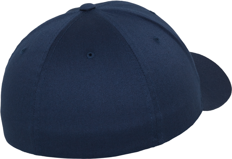 Brandit Flexfit Wooly Combed Cap, Navy Blue