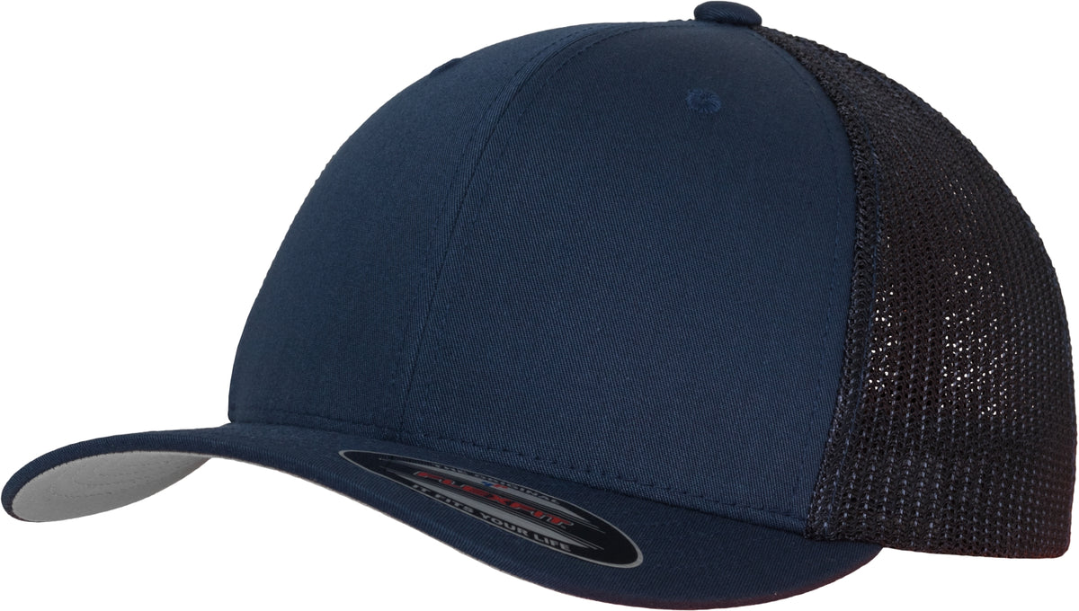 Brandit Flexfit Mesh Trucker sieťová šiltovka, námornícka modrá