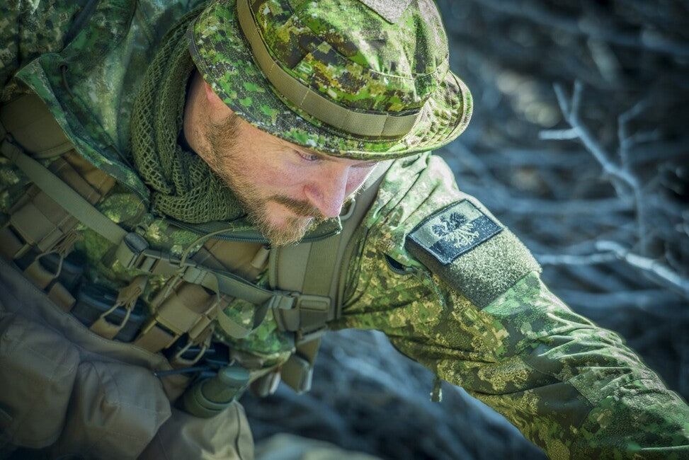 Helikon-Tex CPU Hat PolyCotton Ripstop Woodland