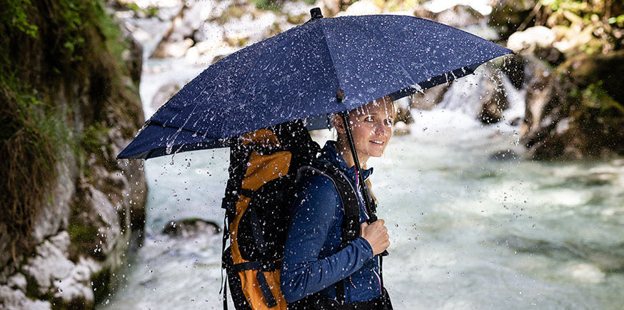 EuroSchirm Swing Backpack Rain Shield, Navy Blue