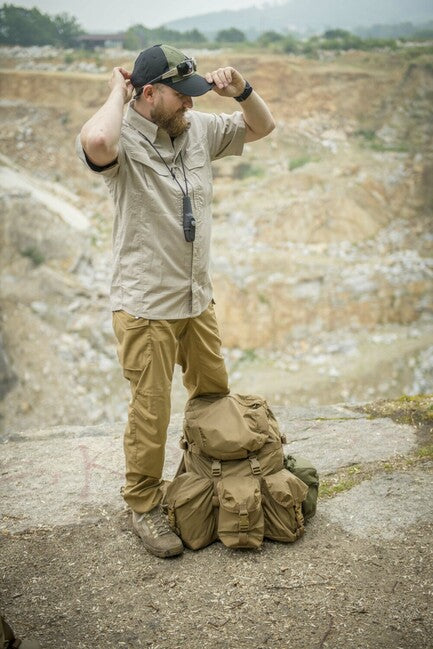 Helikon-Tex DEFENDER Mk2 Shirt Short Sleeve PolyCotton Ripstop Beige