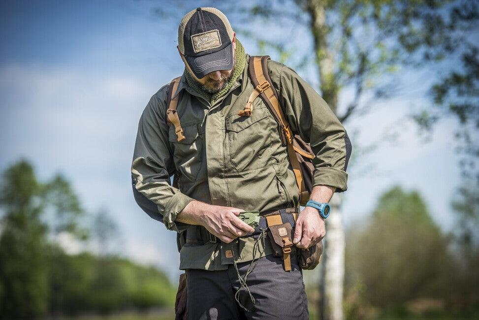Helikon-Tex Compass Belt Pouch, Dark Brown