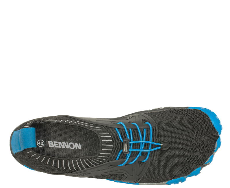 Bennon Bosky Barefoot Shoes, Black/Navy Blue