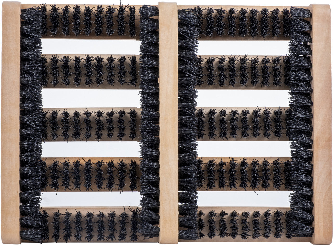 Brunner Zerby Shoe Mat with Brushes
