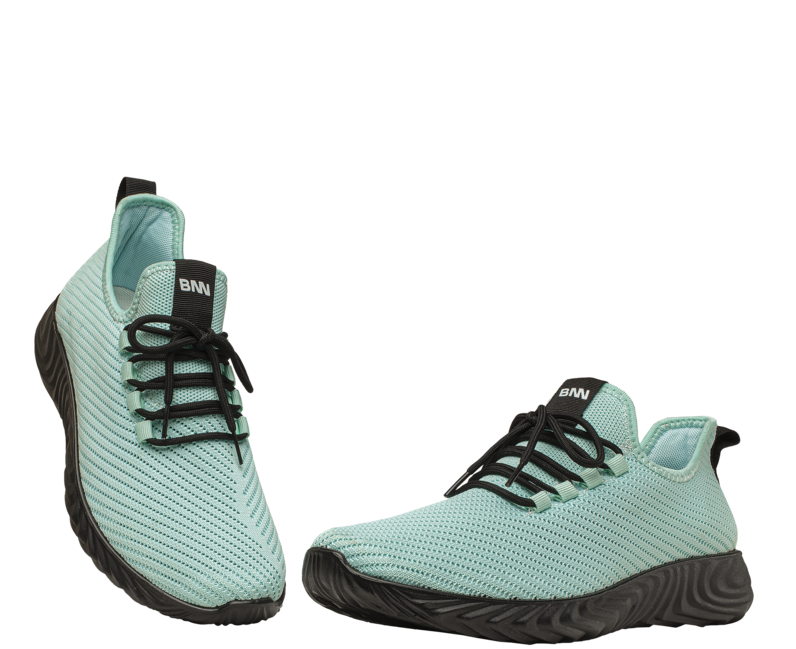 Bennon Nexo Low Sneakers, Turquoise/Black