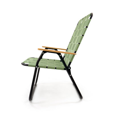 BasicNature Enjoy Camping Chair, Green