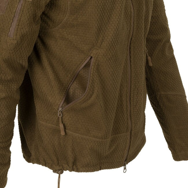 Helikon-Tex Alpha Tactical Fleece Jacket, Navy Blue
