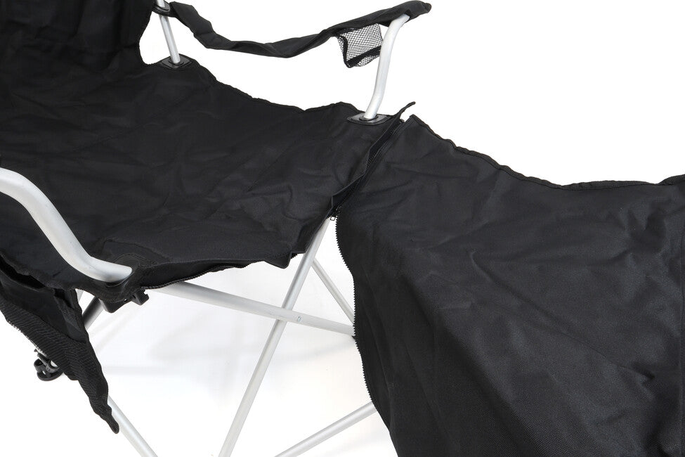 BasicNature Luxus Travel Chair, Black
