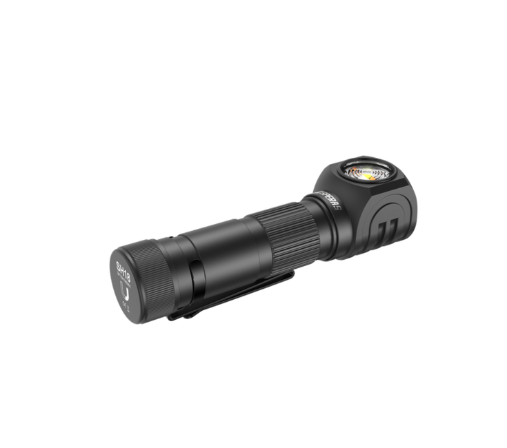 Speras SH18 Rechargeable Headlamp, Black
