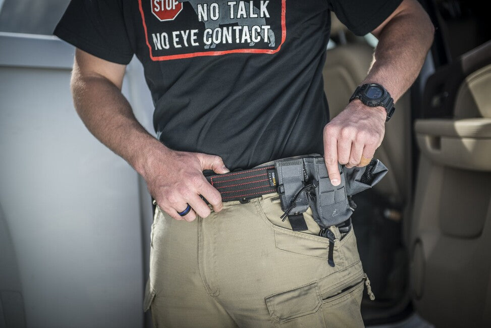 Helikon-Tex Competition Shooting Belt, Black/Red A