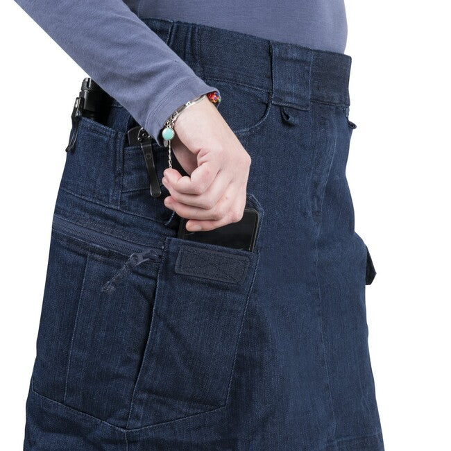 Helikon-Tex UTL Tactical Skirt, Dark Blue Denim Mid