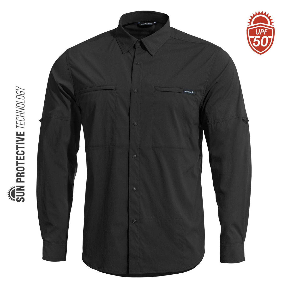 Pentagon Wayne Sunproof Shirt, Black