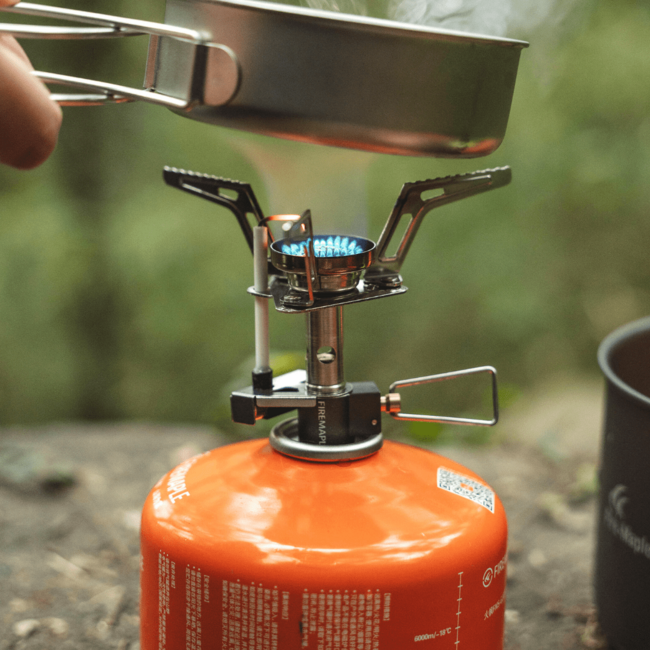 Fire Maple Torch Gas Folding Stove, Stainless Steel