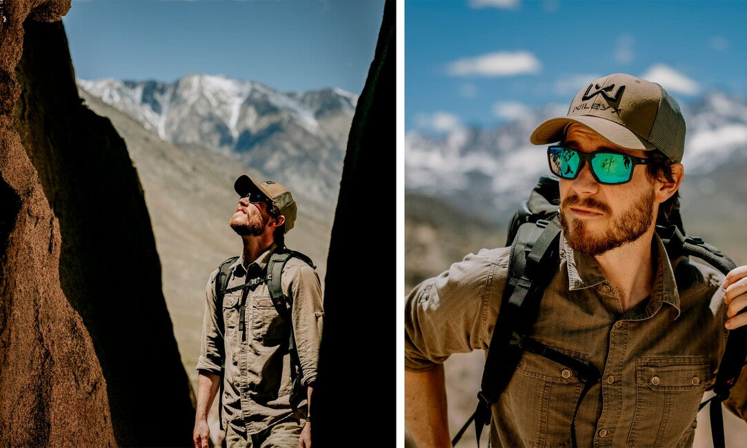 Wiley X Sierra Γυαλιά Ηλίου Captivate Polarized, ματ γραφίτης, πράσινο κάτοπτρο