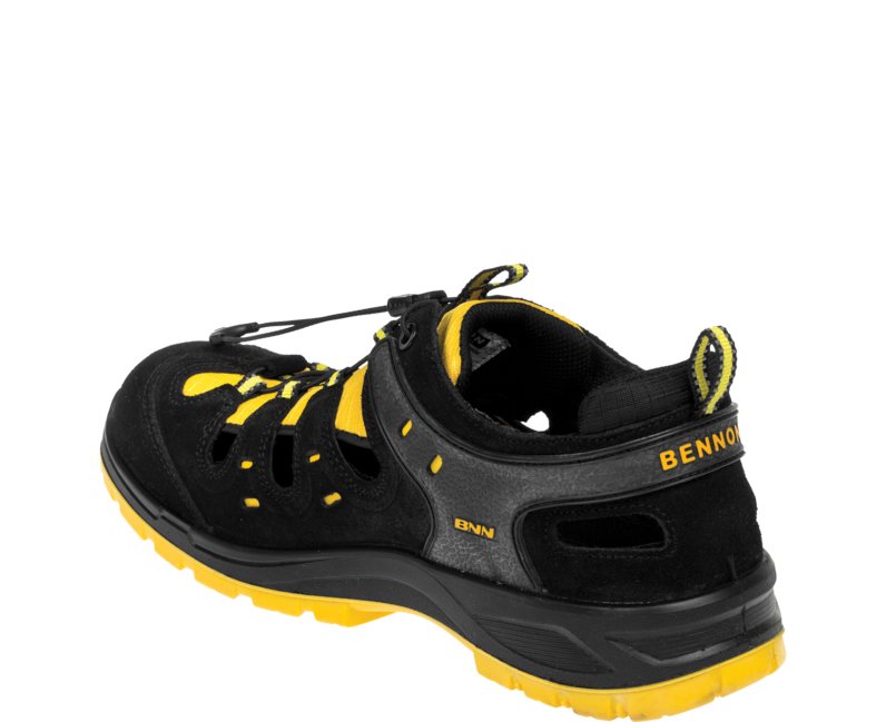 BENNON BOMBIS LITE S1 NM Work Sandals, Yellow