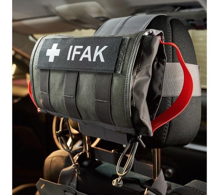 Tasmanian Tiger Head Rest IFAK Pouch, Black