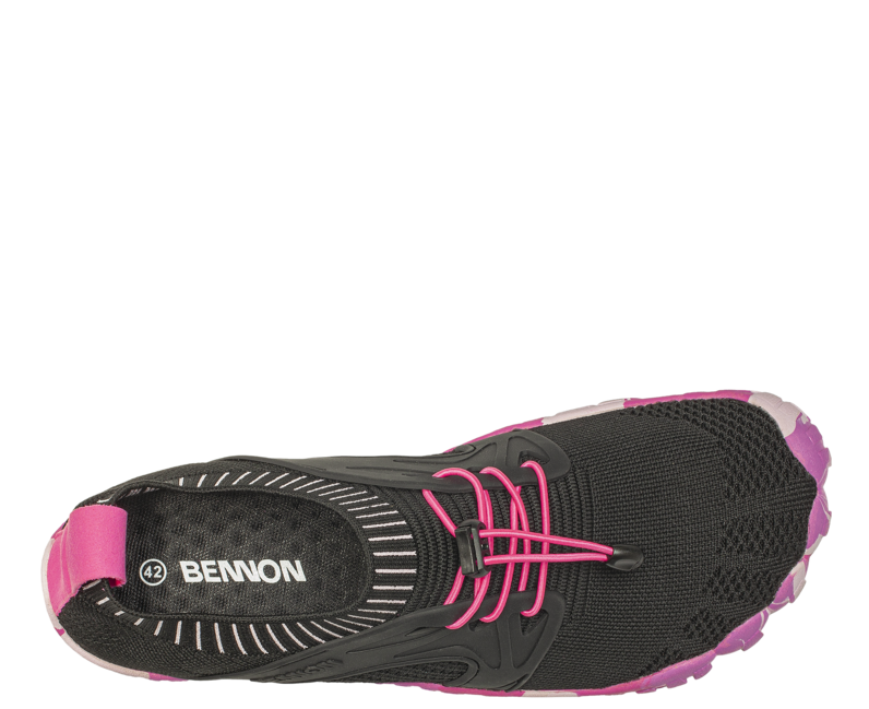BENNON BOSKY Barefoot Shoes, Black/Pink