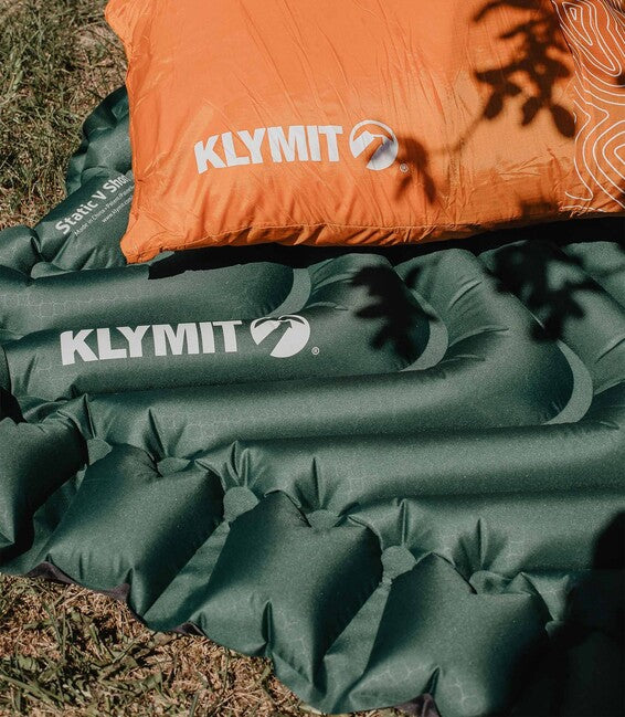 Klymit Static V Short Sleeping Pad, Green