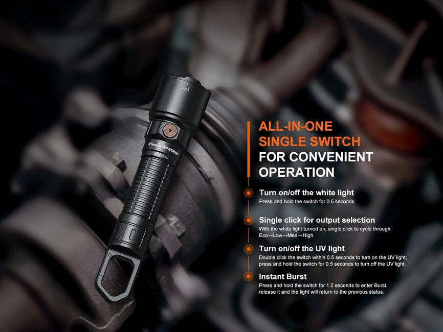 Fenix WF25RM Rechargeable Flashlight