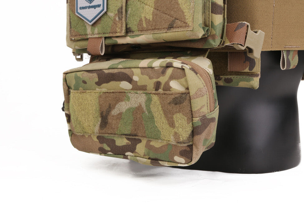 Emersongear Multifunctional Drop Down Plate Carrier Pouch, Multicam Tropic