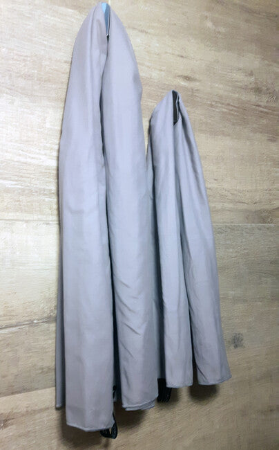 BasicNature Velour Towel 60 x 120 cm Graphite