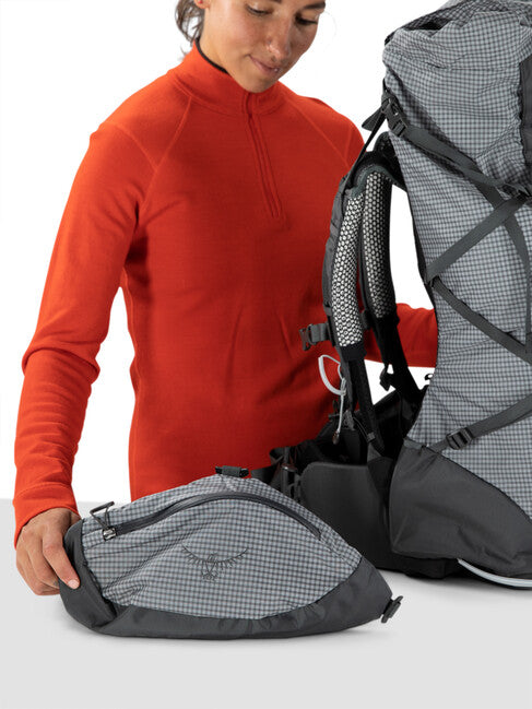 Osprey Ariel Pro 75 Backpack, Silver Lining