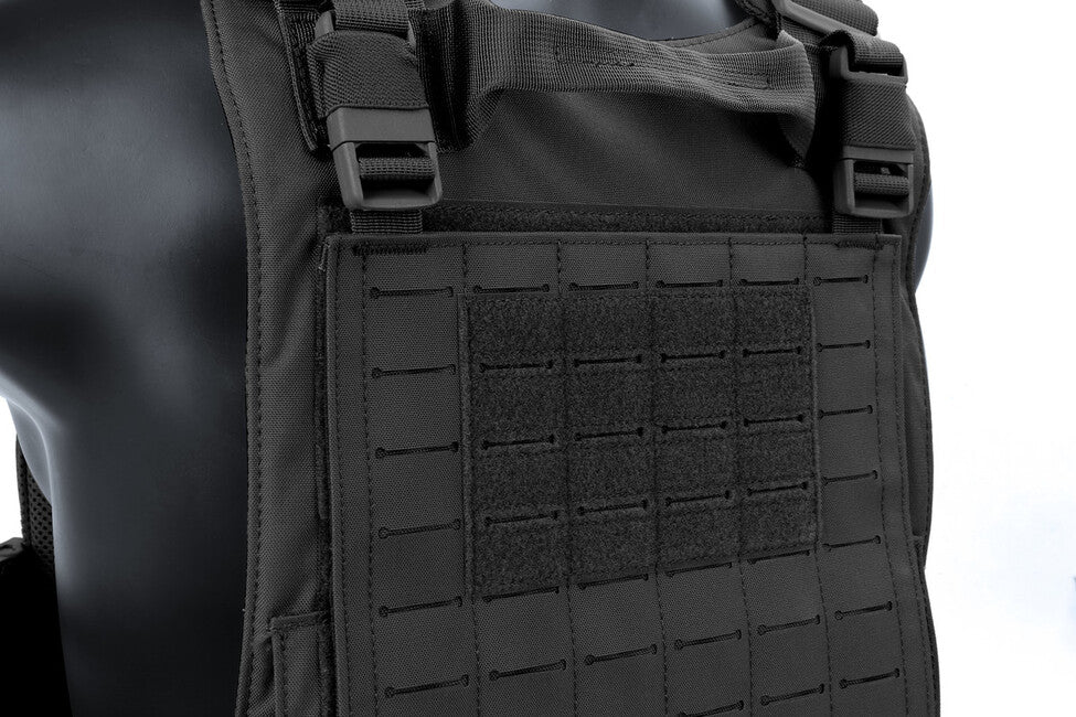 Emersongear Nosič plátov W Roc, čierna 500D