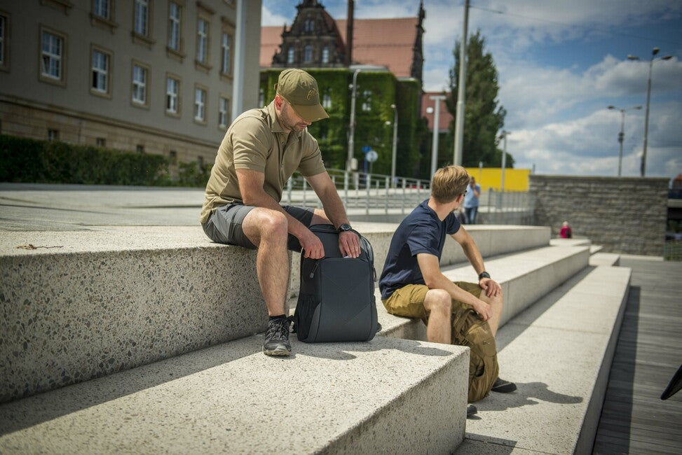 Helikon-Tex Urban Tactical Rip-Stop 8,5" krátke nohavice polycotton woodland