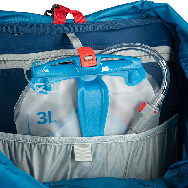 OSPREY turistický batoh ATMOS AG LT 65, night shift/scoria blue