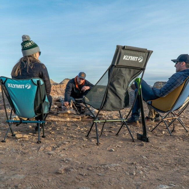 Klymit Ridgeline Camping Chair, Grey