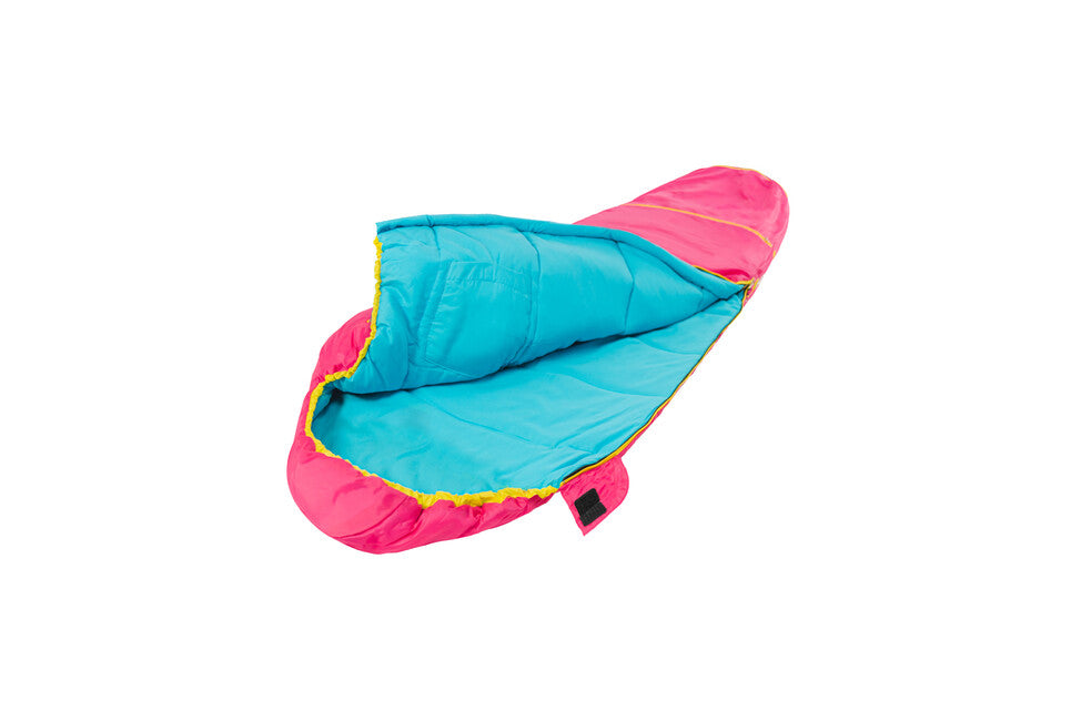 Grüezi-Bag Kids Colorful Grüezi Children's Sleeping Bag, Rose