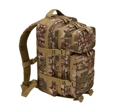 Brandit US Cooper Lasercut Σακίδιο Πλάτης Medium Tactical Camo 25L