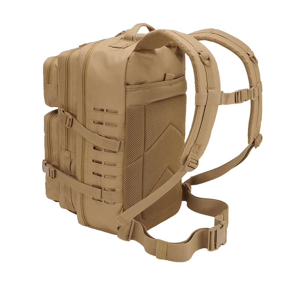 Brandit US Cooper Large lasercut batoh 40L, camel