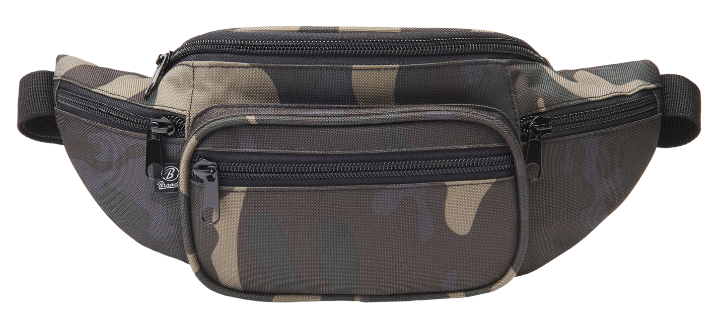 Brandit Waist Bag, Dark Camo