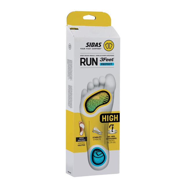 Sidas Run 3Feet Protect High Insoles with Support