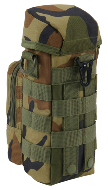 Brandit Molle Bottle Pouch II, Woodland