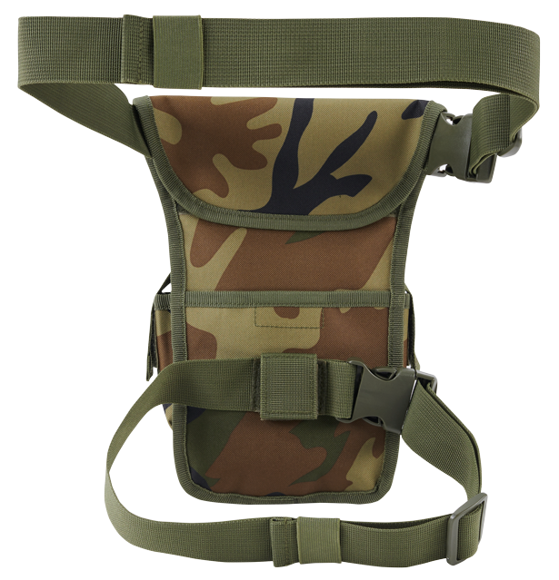 Brandit Thigh Pouch, Woodland