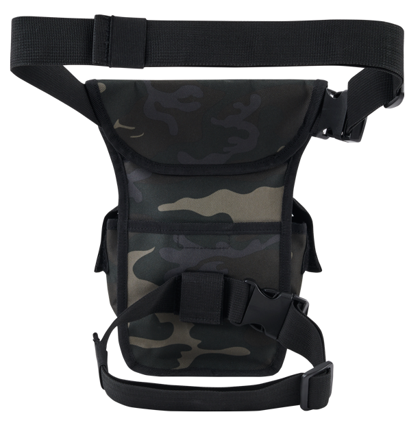 Brandit Leg Pouch, Dark Camo