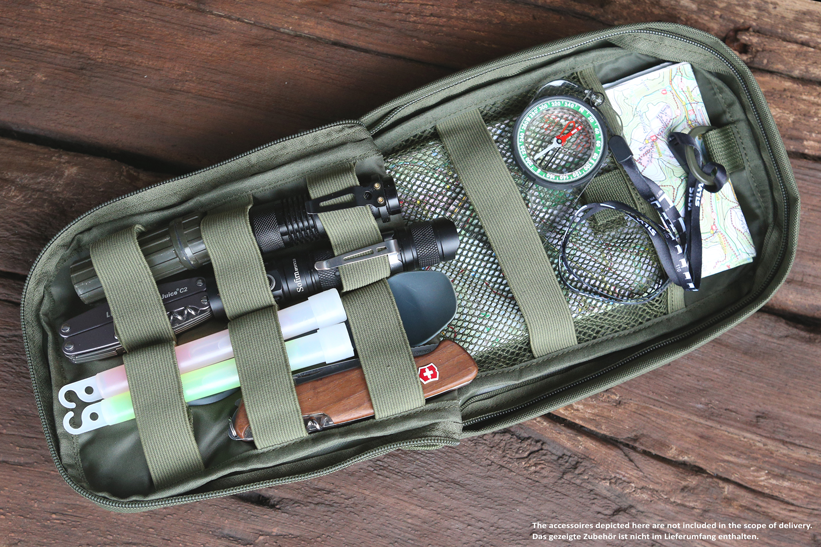 Brandit Molle Pouch Snake, Khaki